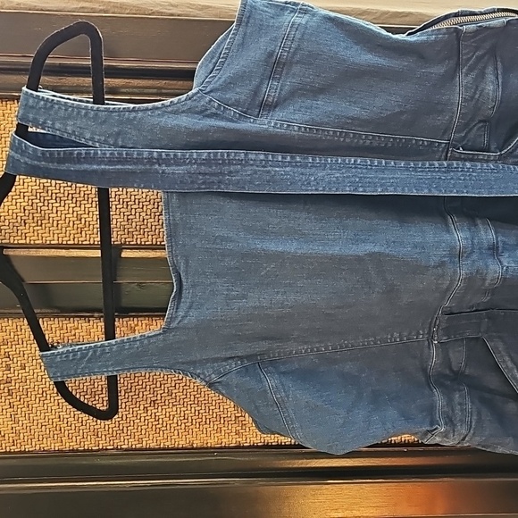 Denim Jumpsuit with Belt - So Stylish by Rachel Roy - Picture 2 of 6